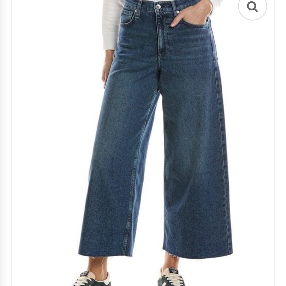 NWT rag & bone Serena High-Rise Crop Jeans Macon